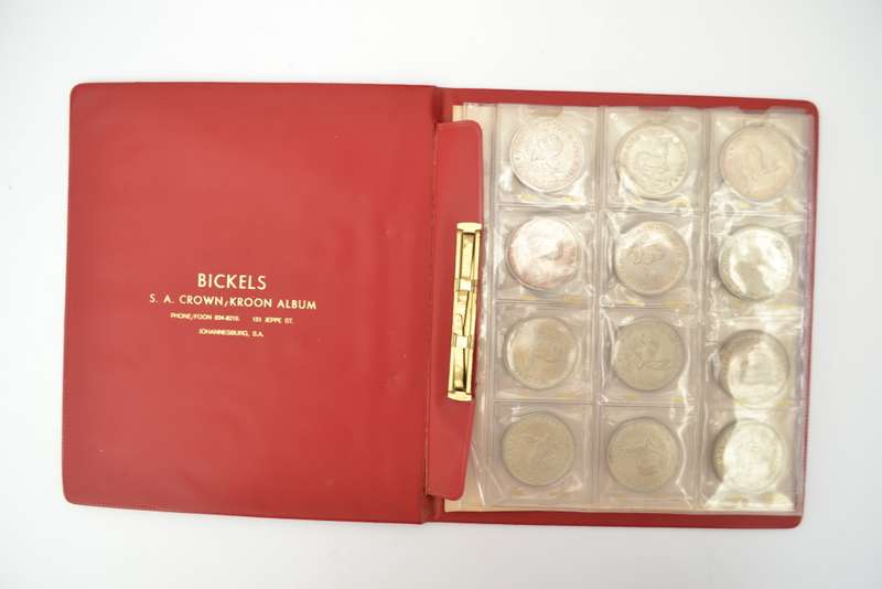 Crowns of South Africa 1947-1964 complete set as per photo