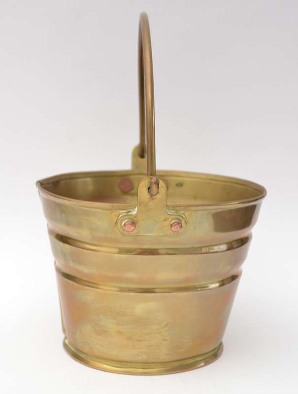 Brass Bucket/Planter with handle as per photo