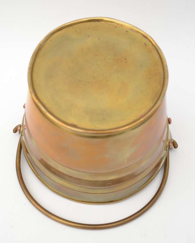 Brass Bucket/Planter with handle as per photo