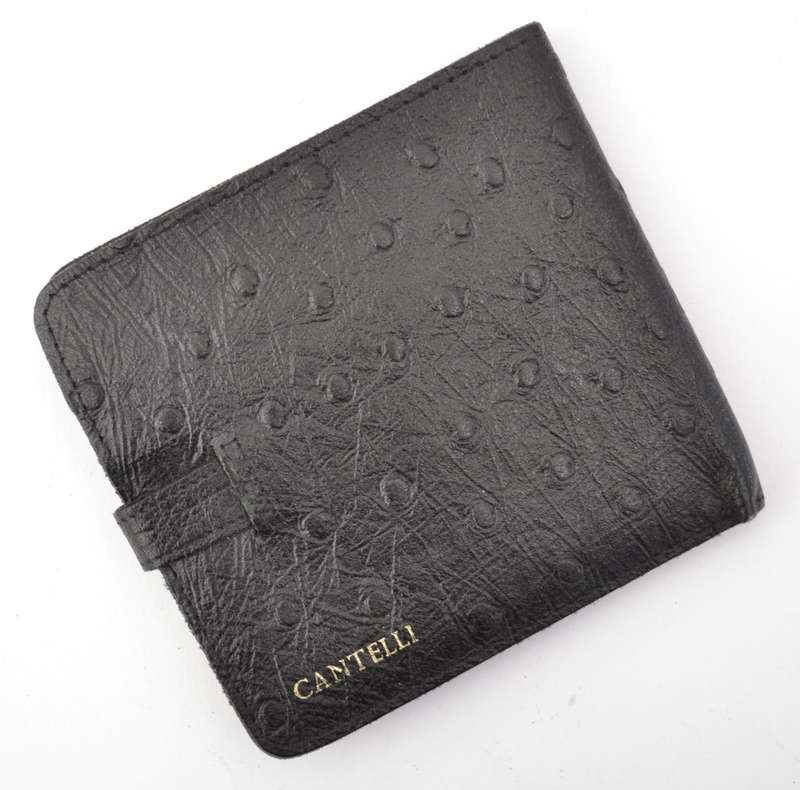 Cantelli Genuine Leather Men`s Wallet as per photo