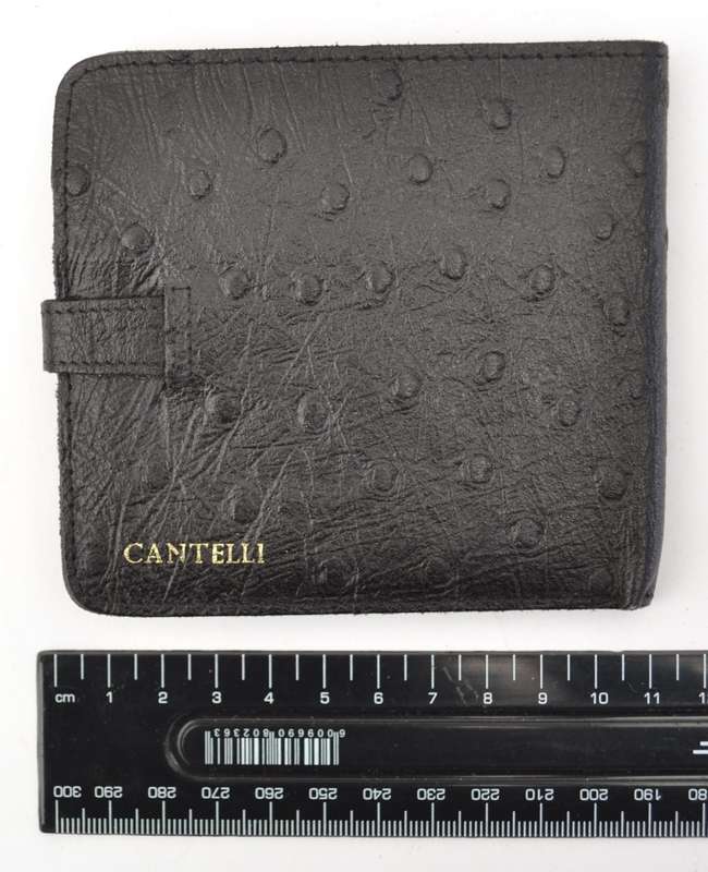 Cantelli Genuine Leather Men`s Wallet as per photo