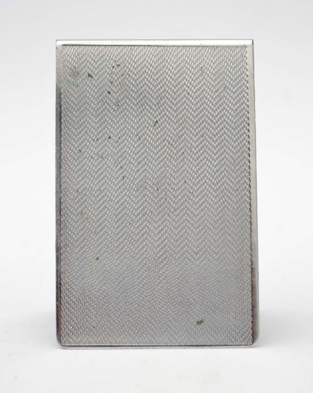 Vintage Officer City of Cape Town Engine Turned Notepad Case