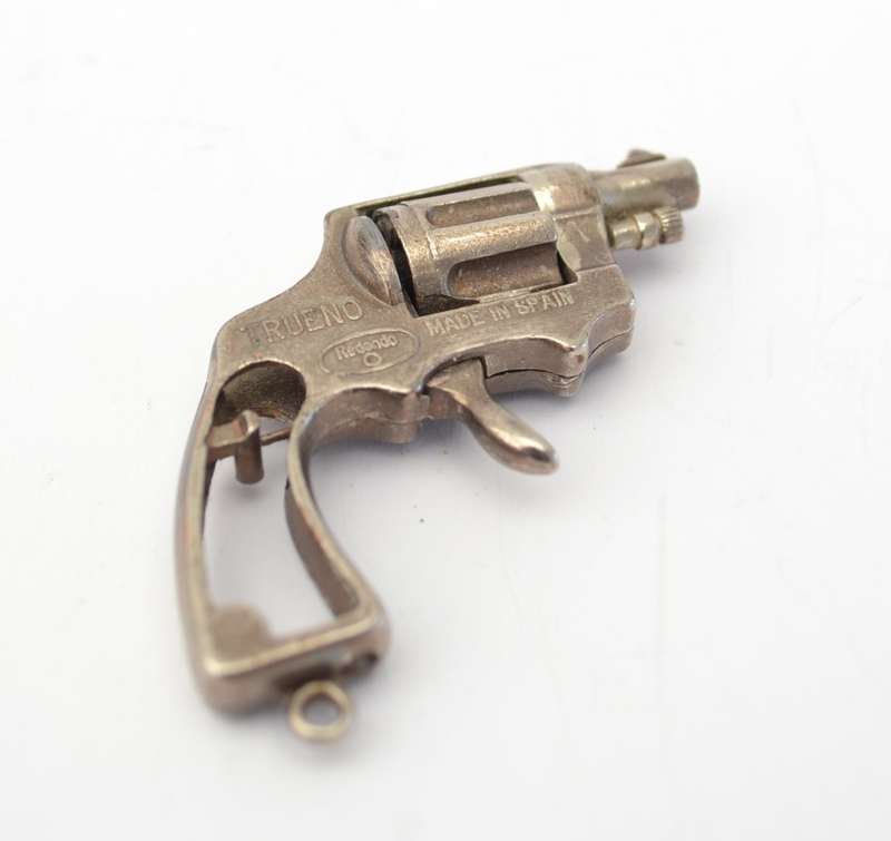 Vintage Midget Revolver Toy Cap Gun made in Spain 5cm as per photo