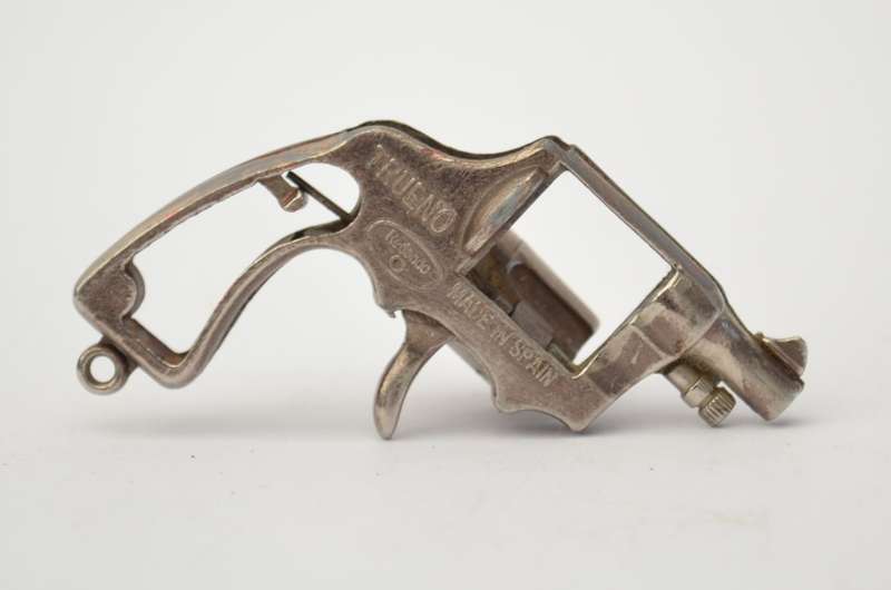 Vintage Midget Revolver Toy Cap Gun made in Spain 5cm as per photo