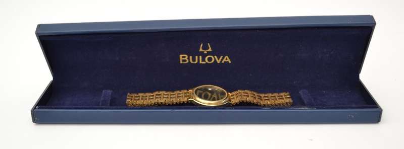 Bulova Men`s Watch in original box as per photo