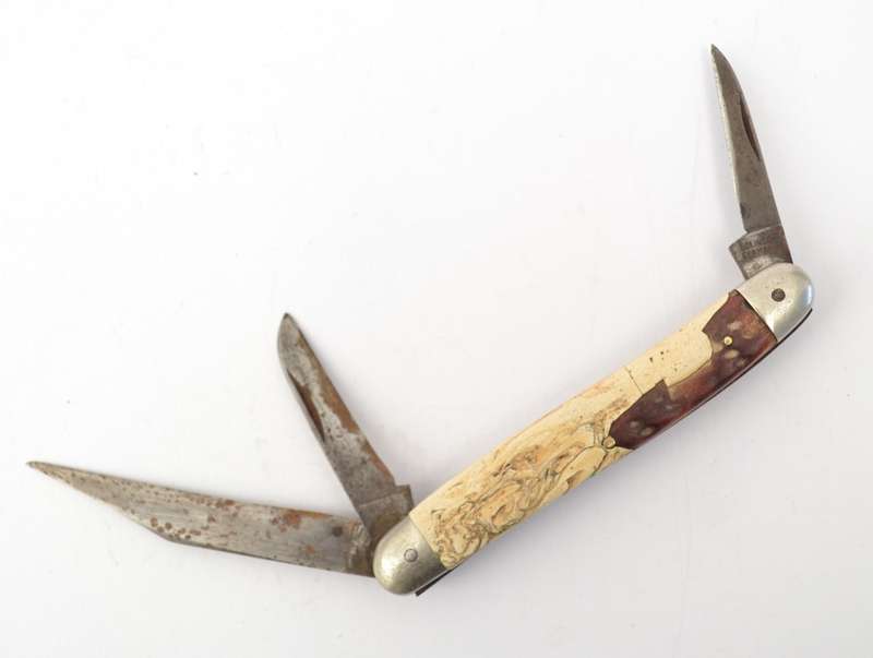 Vintage Solingen 3 Blade Pocket Knife made in Germany as per photo