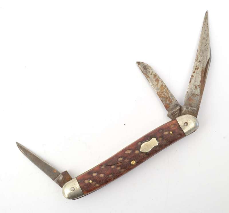 Vintage Solingen 3 Blade Pocket Knife made in Germany as per photo