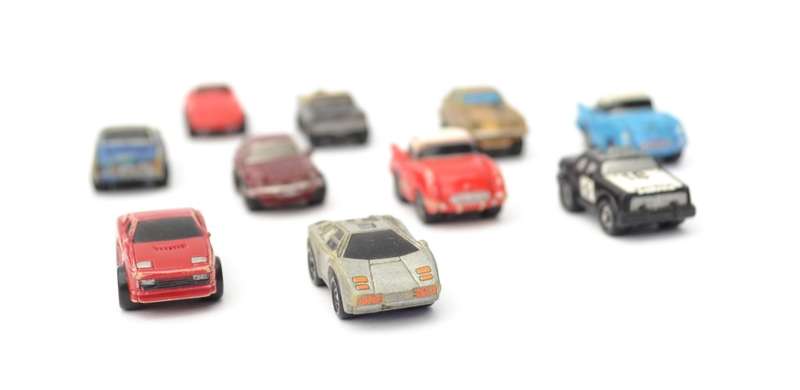 Lot of 10 Vintage 1980`s Galoob Micro Machines as per photo