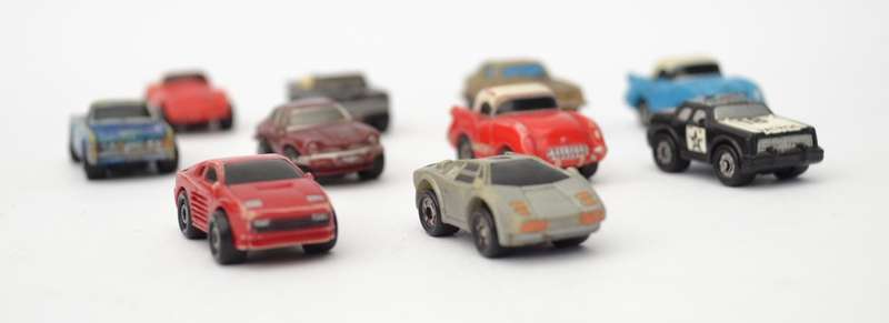 Lot of 10 Vintage 1980`s Galoob Micro Machines as per photo