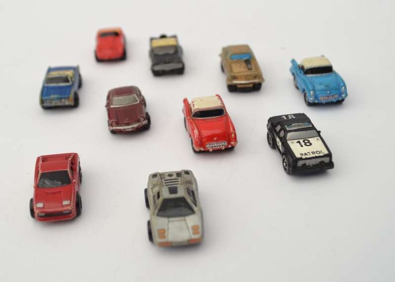 Lot of 10 Vintage 1980`s Galoob Micro Machines as per photo