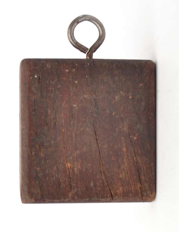 1939 Australian Penny in wood inlay/keyring as per photo