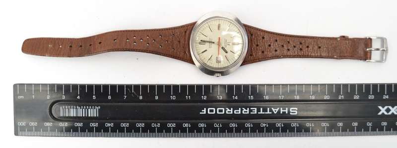 Omega Automatic Geneve Dynamic Date Watch as pe rphoto