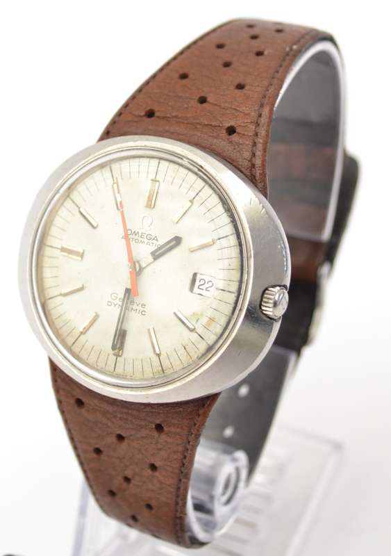 Omega Automatic Geneve Dynamic Date Watch as pe rphoto