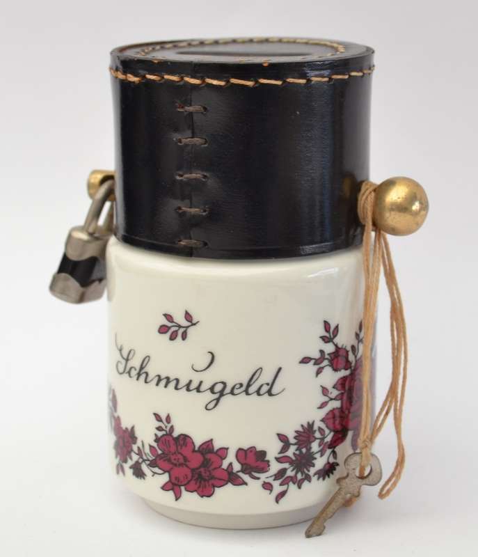 Vintage 1950`s Helmut Kruger Porcelain Money Box as per photo
