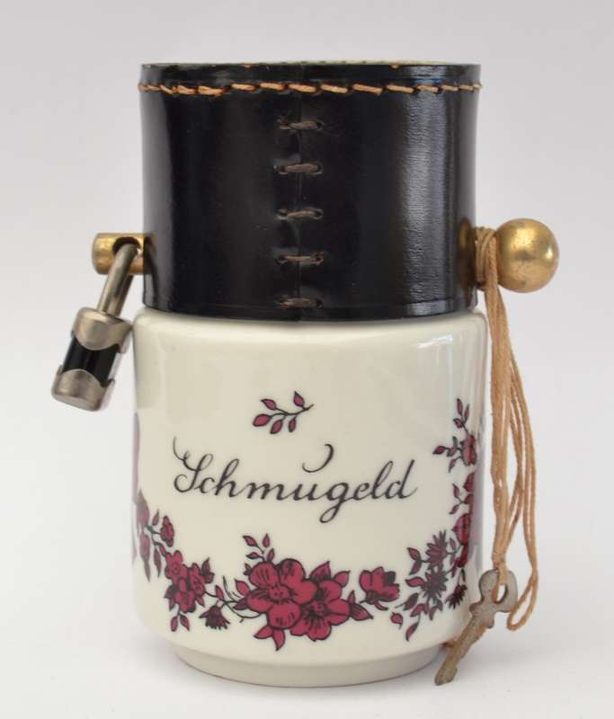 Vintage 1950`s Helmut Kruger Porcelain Money Box as per photo