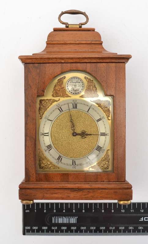 Tempus Fugit Solid Wood Mechanical mantle Clock made in England as per photo
