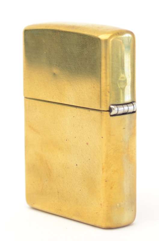 Imported Beer Brass Zippo Lighter in case as per photo