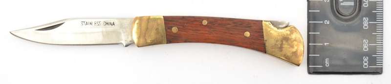 Stainless Steel Blade Pocket Knife as per photo