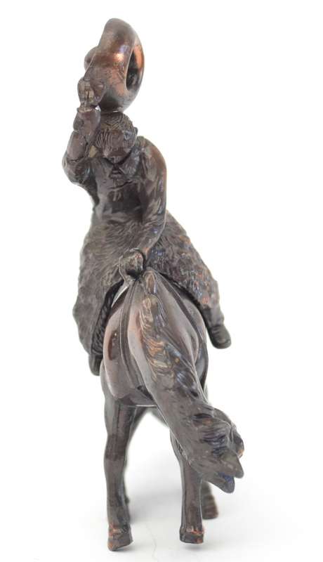 Bronze Rodeo Cowboy Figurine weight 160g as per photo