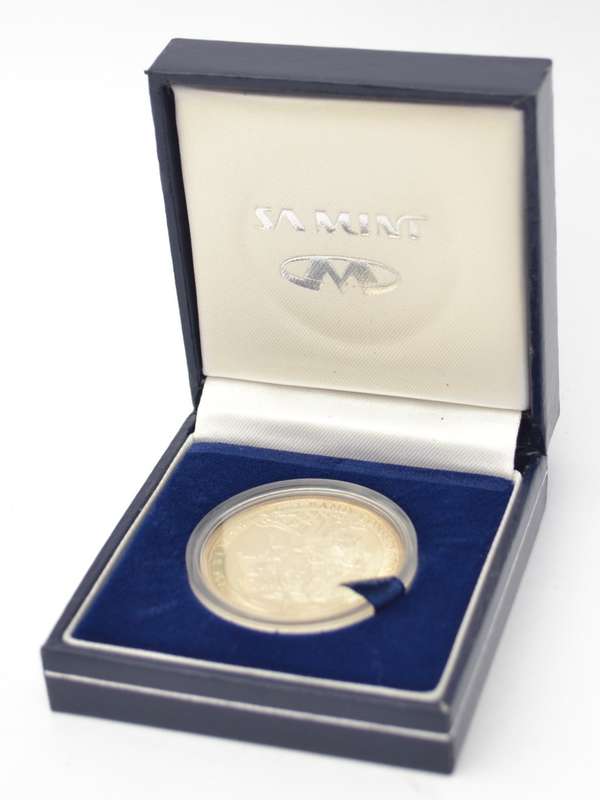 1894-1994 Conservation of Wild Life Sterling Silver Medallion as per photo