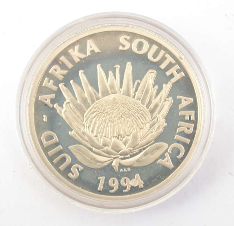 1894-1994 Conservation of Wild Life Sterling Silver Medallion as per photo