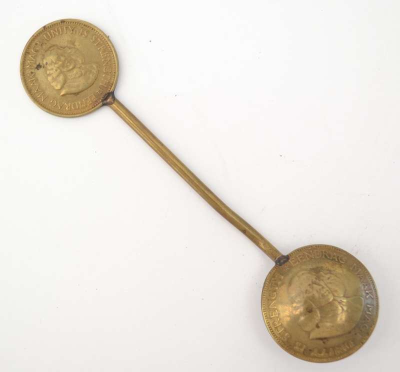 Vintage SA Coin Spoon