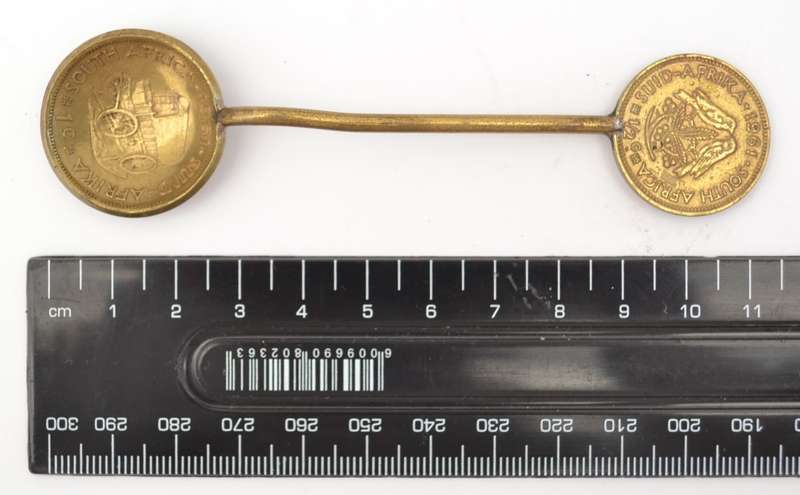 Vintage SA Coin Spoon