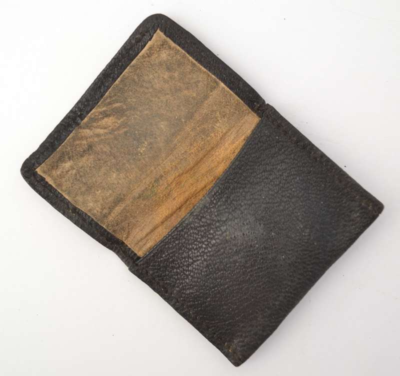 Antique Genuine Leather Coin Pouch as per photo