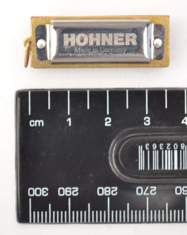 Hohner Little Lady Harmonica length 3.5cm as per photo
