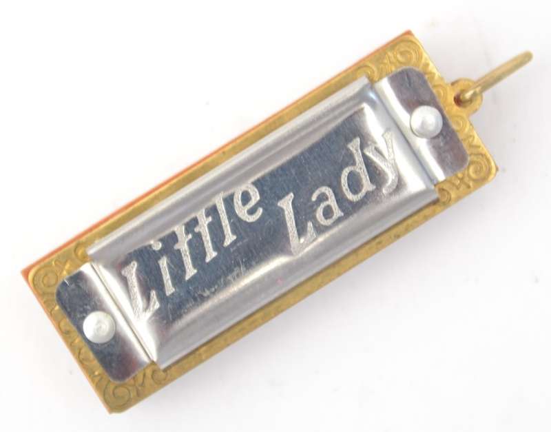 Hohner Little Lady Harmonica length 3.5cm as per photo