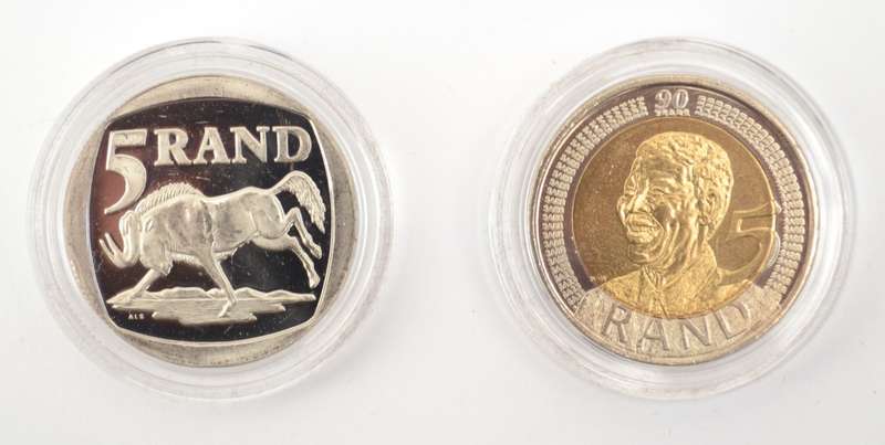 Nelson Mandela R5 Coin Set