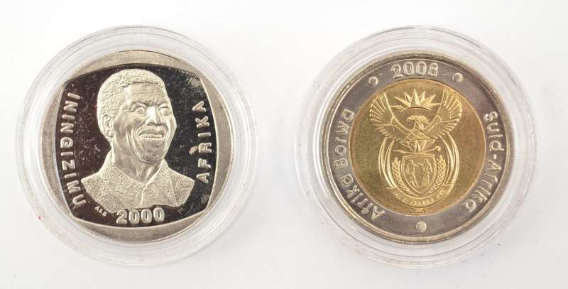 Nelson Mandela R5 Coin Set