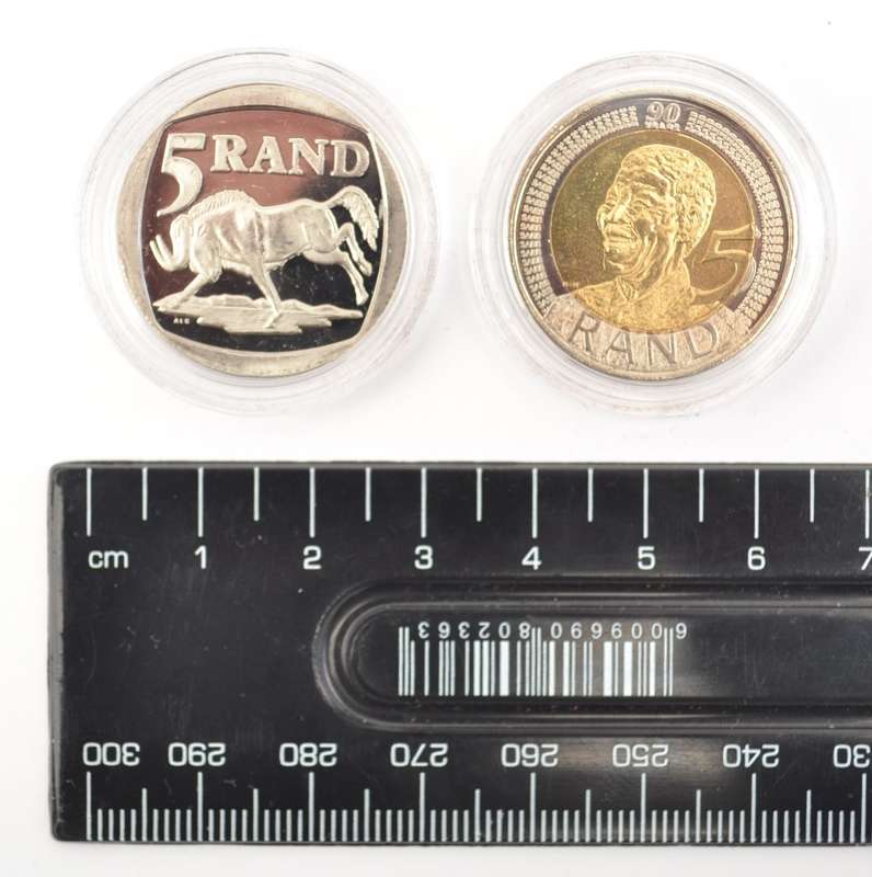 Nelson Mandela R5 Coin Set