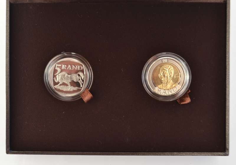 Nelson Mandela R5 Coin Set