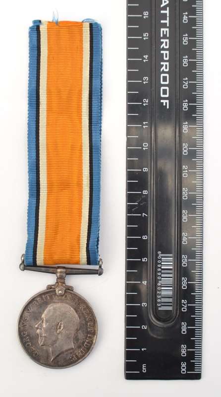 WWI Medal awarded to J.S. Rautenbach S.A.R.D.S as per photo