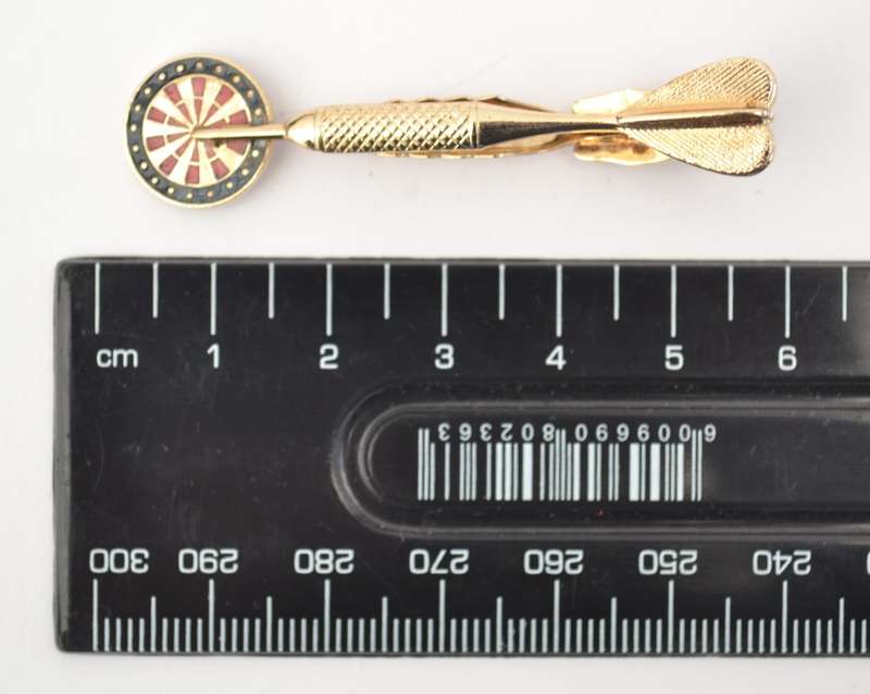 Gold Color Darts Tie Pin as per photo