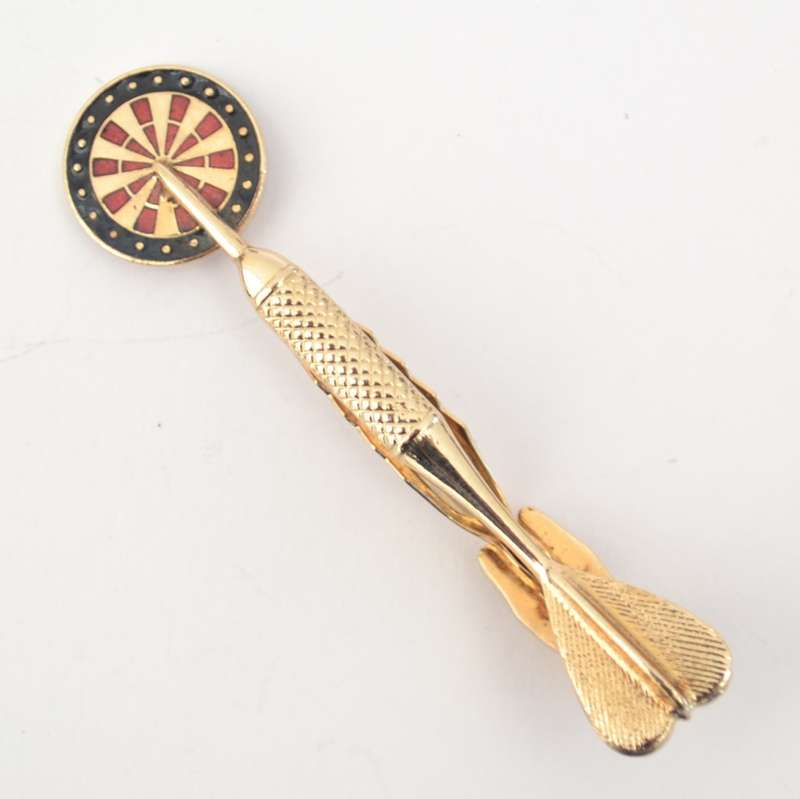 Gold Color Darts Tie Pin as per photo