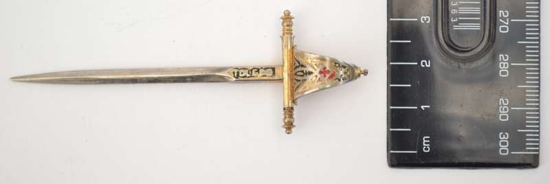 Toledo Miniature Letter Opener 8cm as per photo