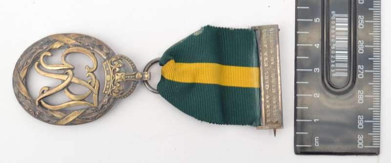 Union of South Africa Efficiency Medal issued to Kaptha Marals VSV as per photo