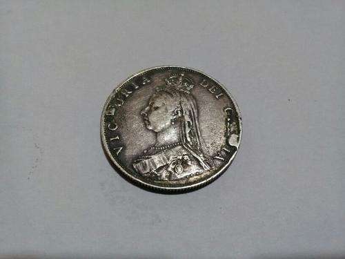 Great Britain victoria florin 1887