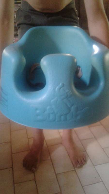 Bumbo baby chair blue