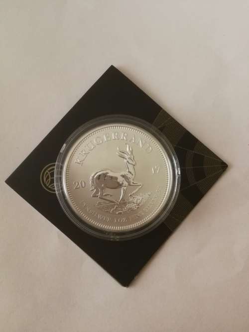 2017 Krugerrand 1oz Fine-Silver - Premium -Uncirculated