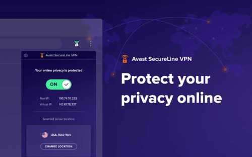 VPN Avast SecureLine VPN 5 Device 2 Year