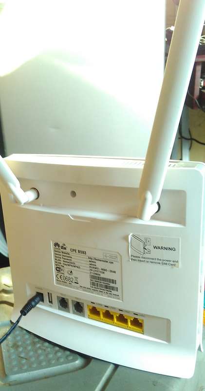 4G Huawei b593s Wireless Router