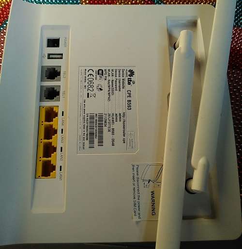 4G Huawei b593s Wireless Router