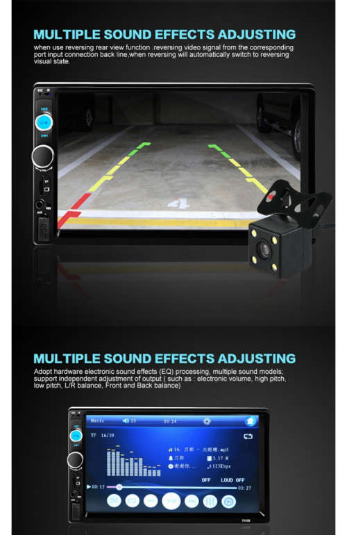 Car Radio + Reverse Camera