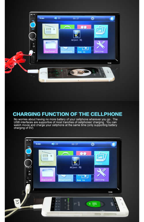 Car Radio + Reverse Camera