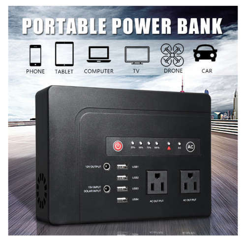 Powerbank Inverter 220V 200W 42000mah Pure Sine Wave