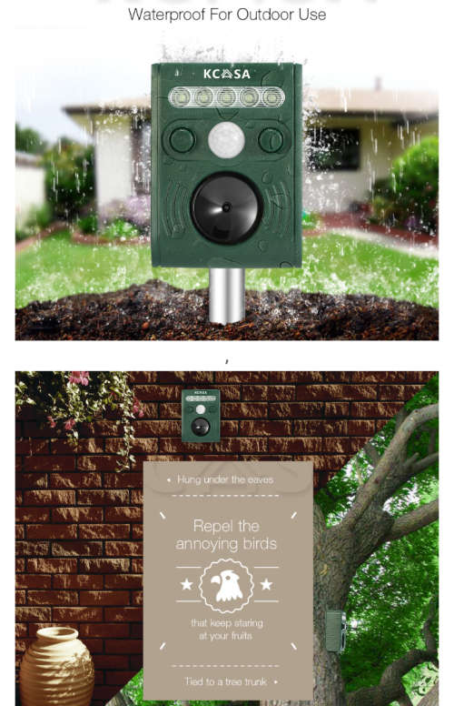 Ultrasonic Animal Repeller