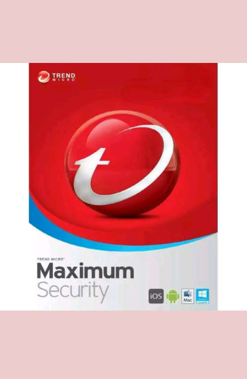 Trend Micro Maximum Security 2019 Key 3PC/2 Years|PC|MAC|ANDROID